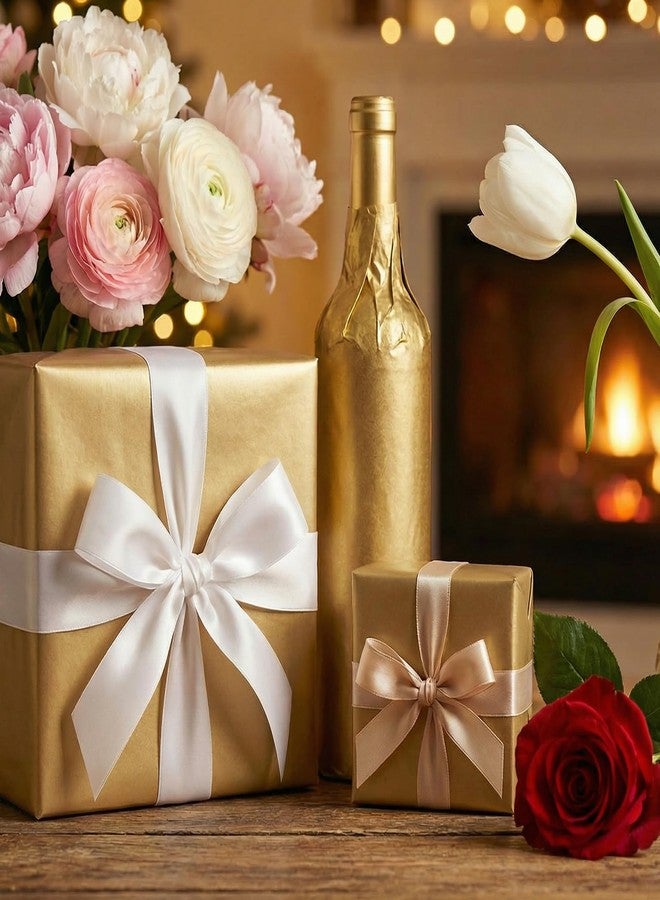 Ueerdand Gold Tissue Paper for Gift Bags 36 Sheets 20 x 20 Inches - Recyclable Wrapping Paper for Weddings, Birthdays, Party & Festival Decorations DIY Craft Supplies - Image 4